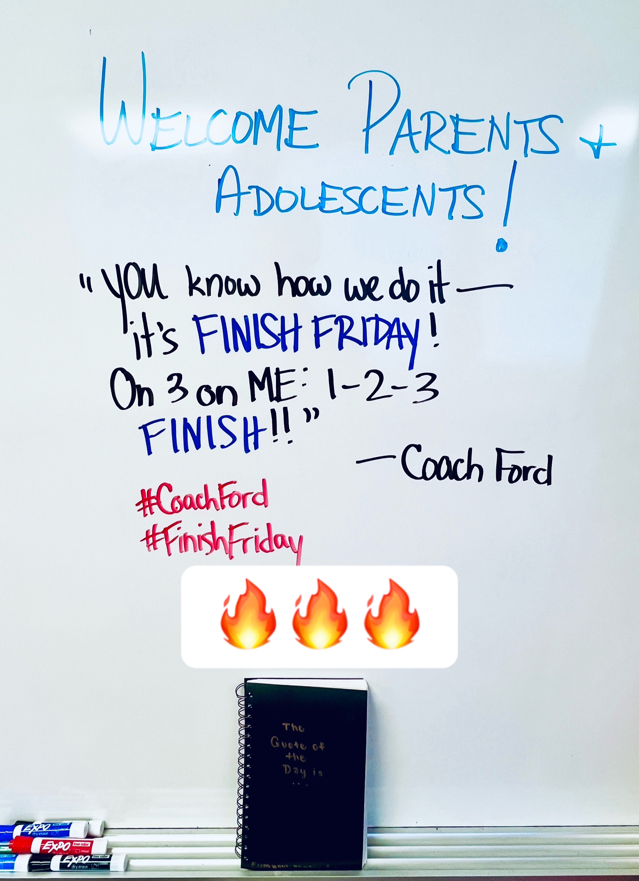 @Coach David Ford