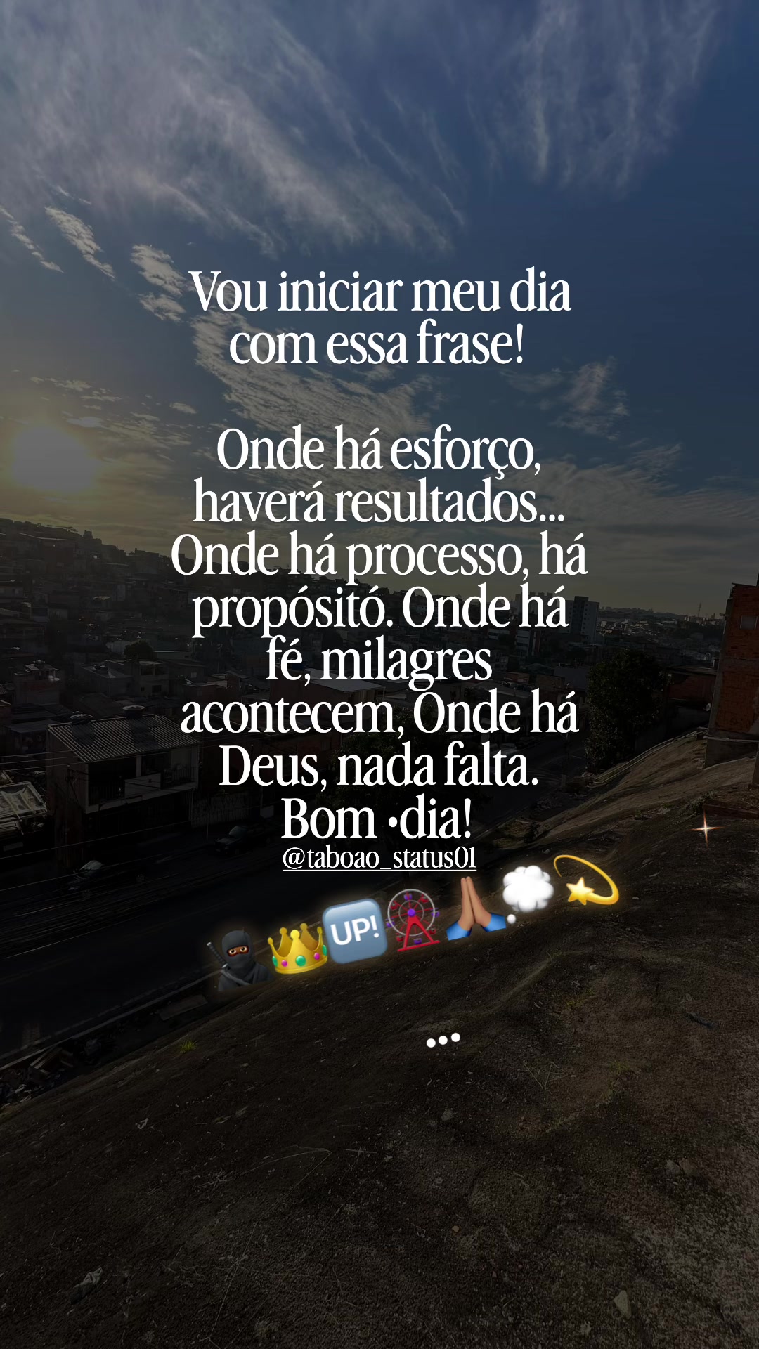 @Tabo&atilde;o status 01