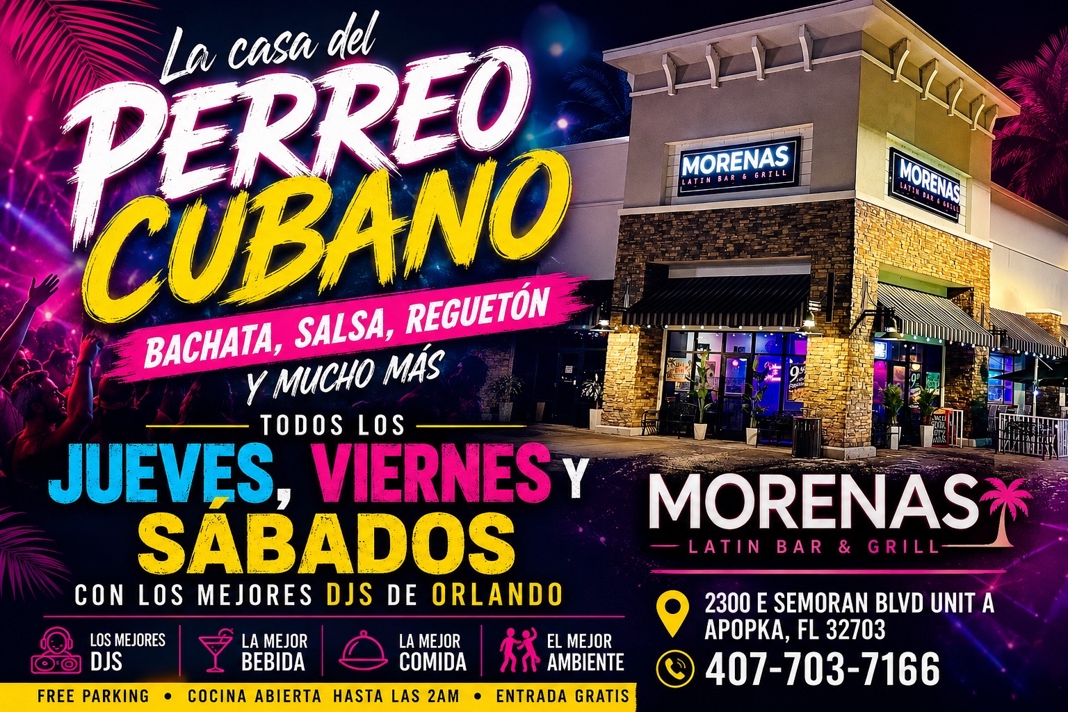 @Morenas Lat&iacute;n Bar & Grill