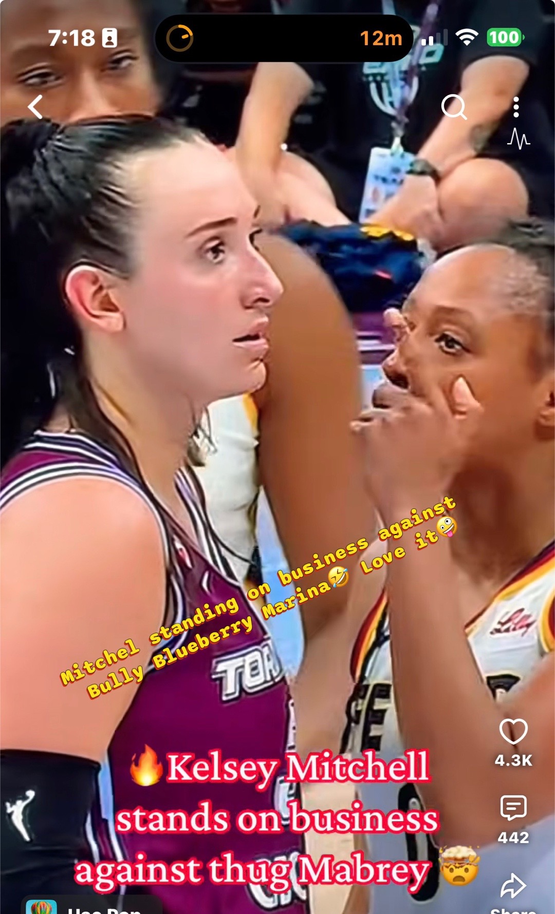@Charlotte 4 Clark 2️⃣2️⃣🏀❣️