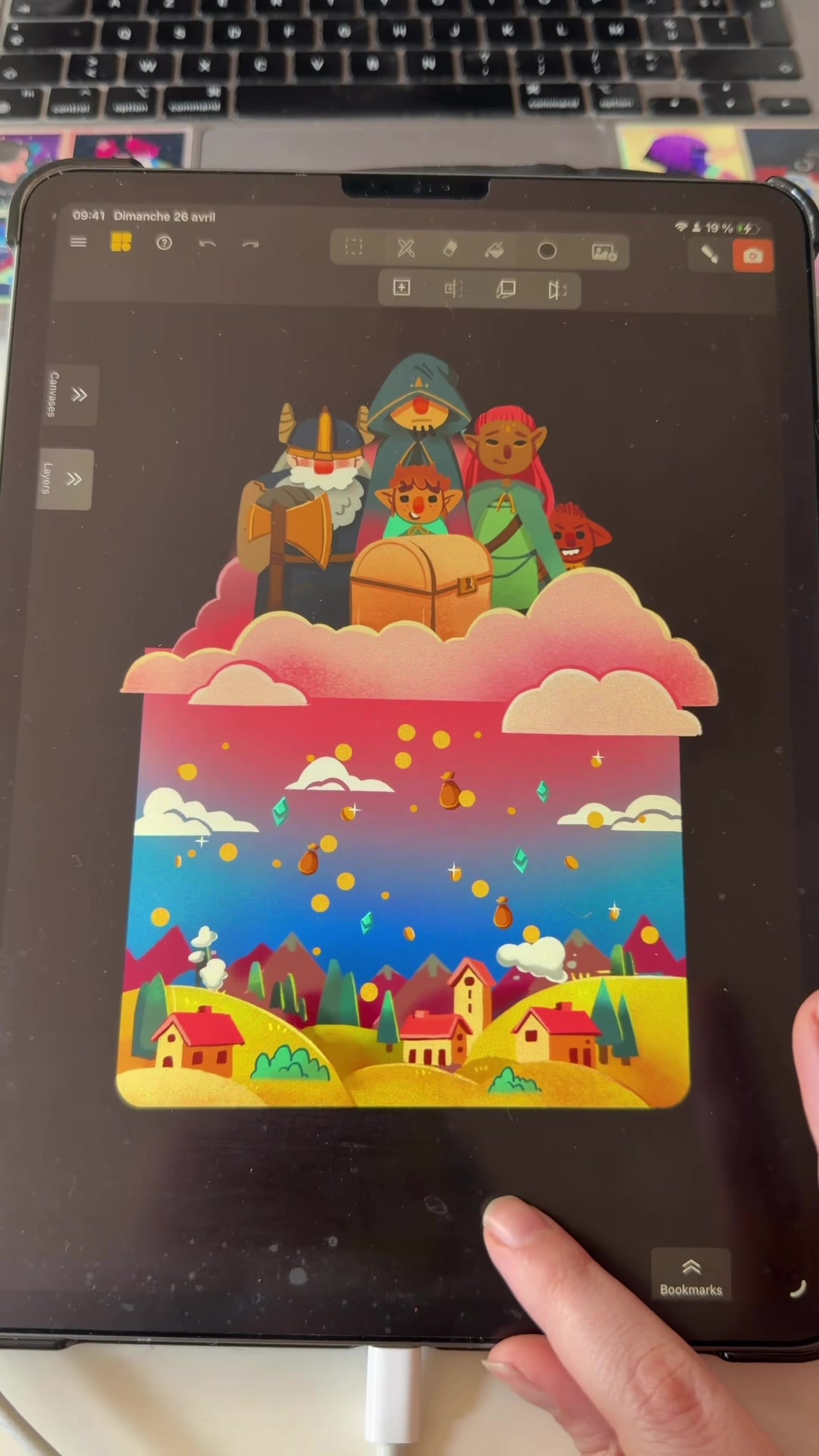 @Dafne | Digital diorama art