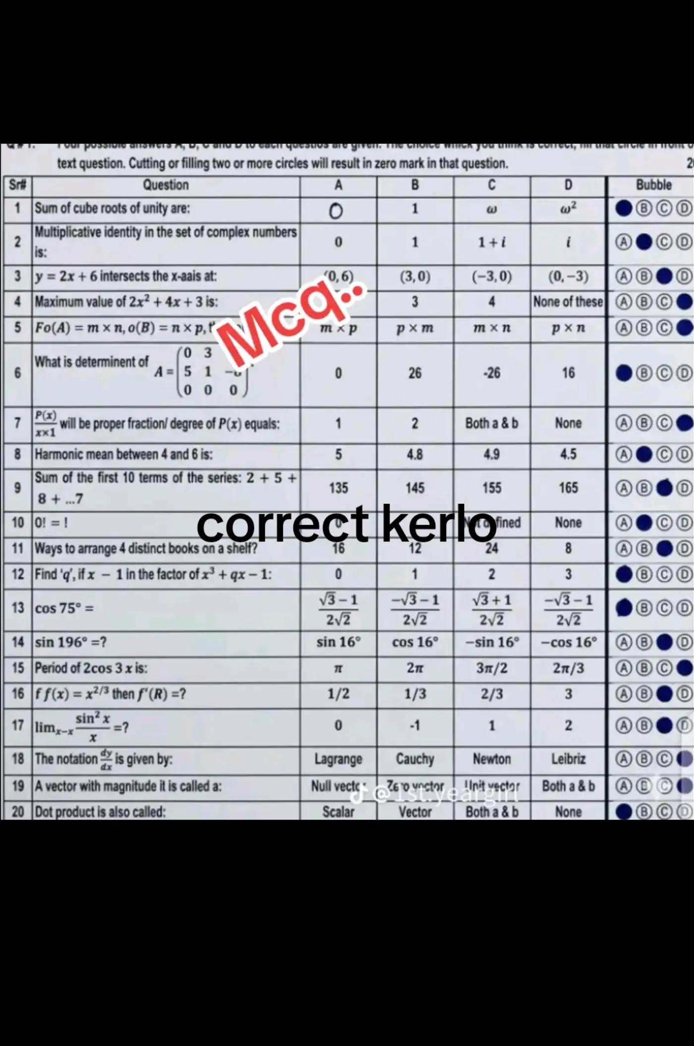 @First Year Student