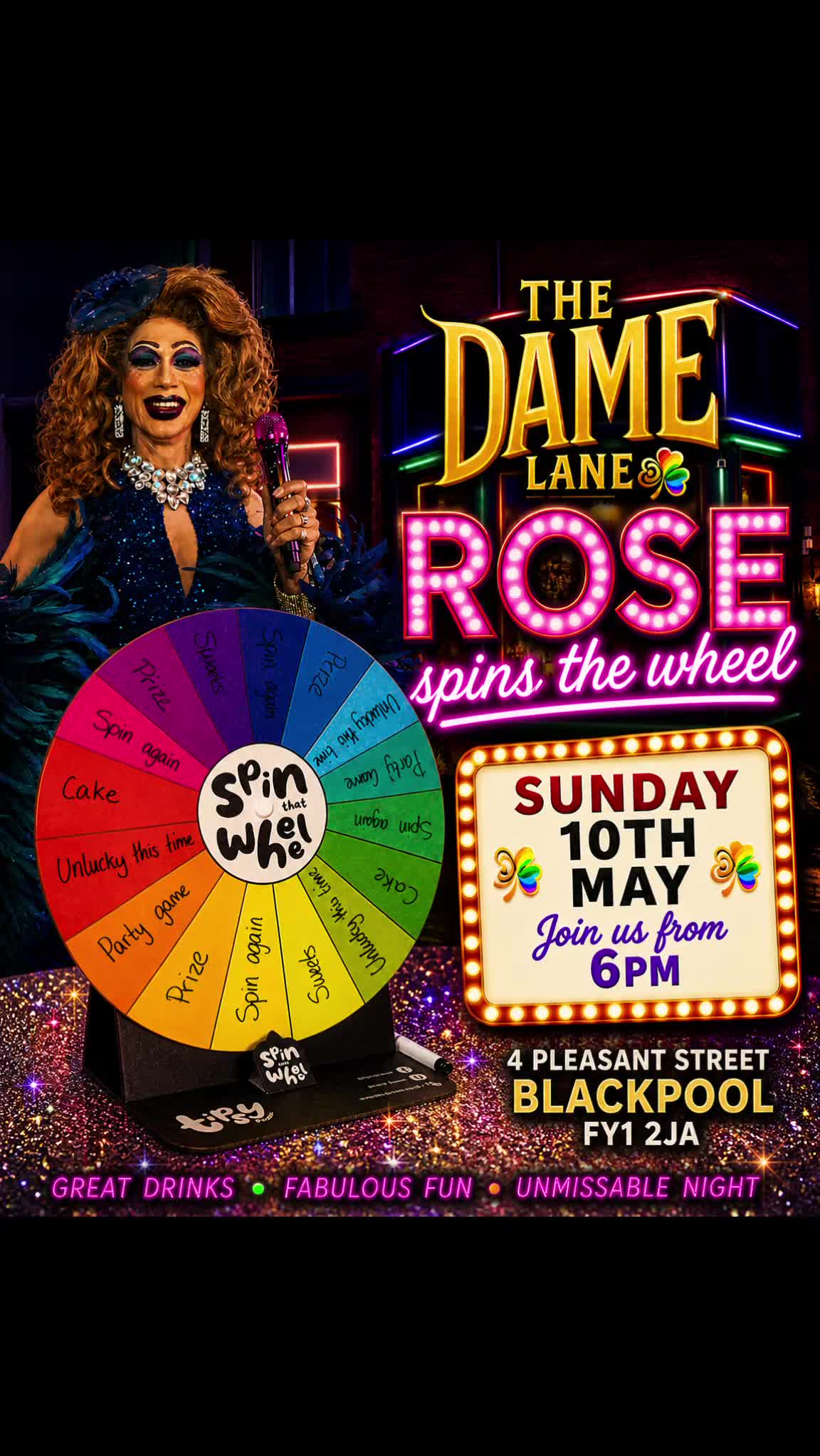 @The Dame Lane Blackpool