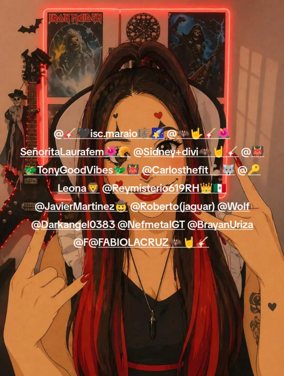@🎸MARYROCKMETAL 🦇🤘 ☁️🐺