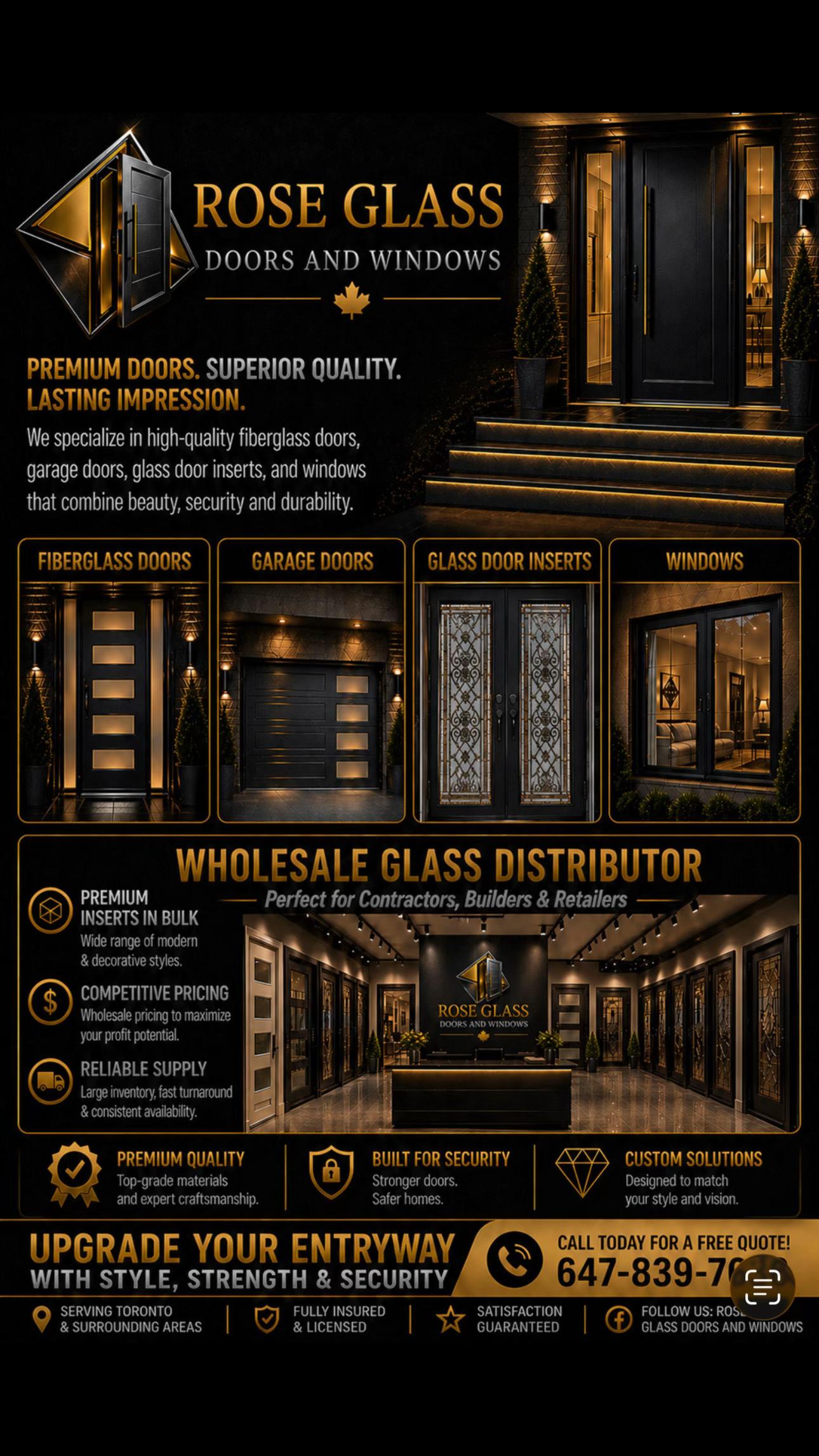 @Rose Glass Doors