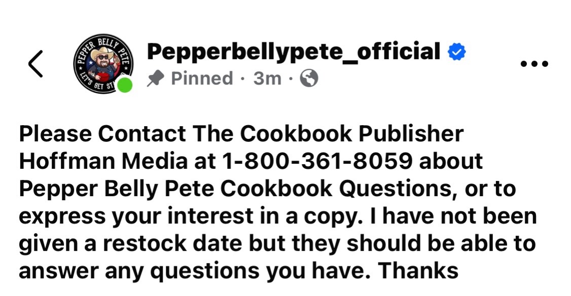 @Pepper Belly Pete