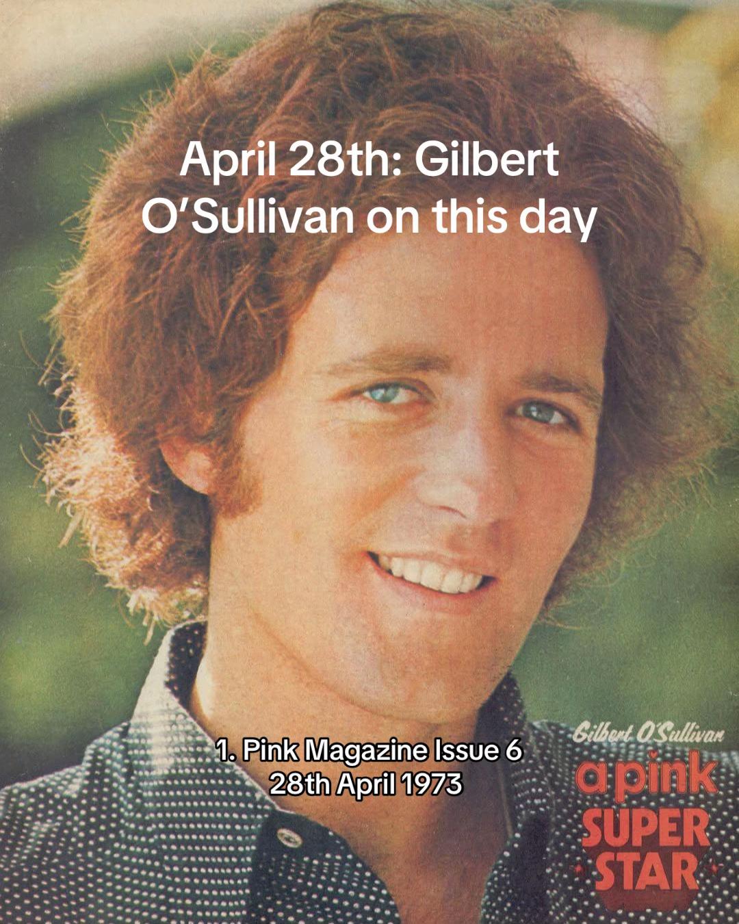 @Gilbert O&rsquo;Sullivan