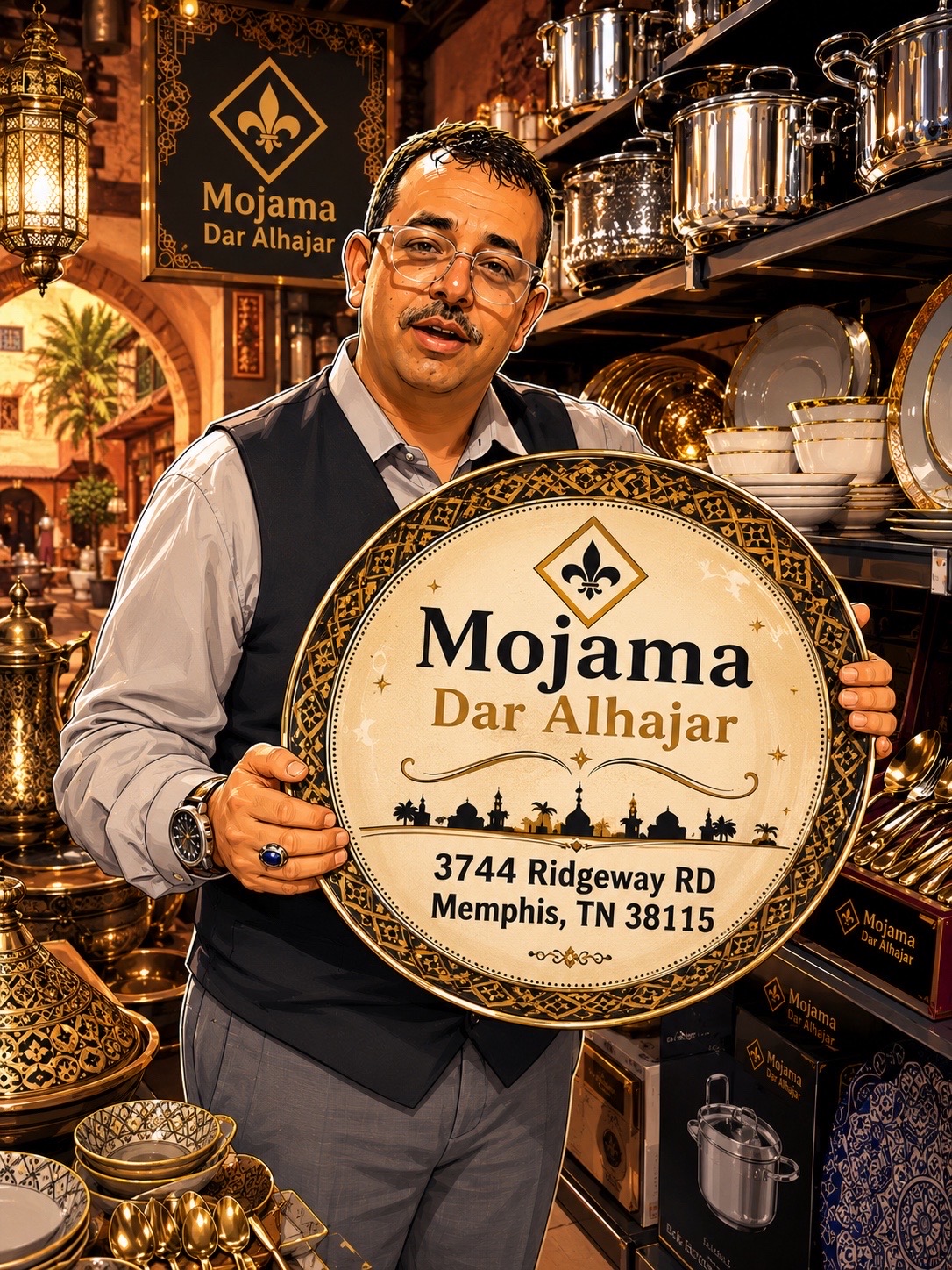 @دار الحجر Memphis ، TN , USA