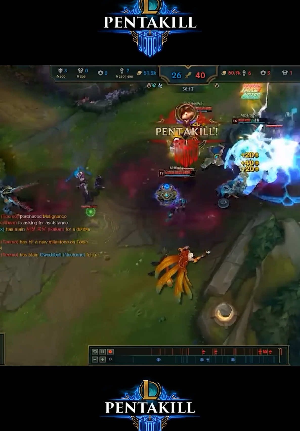 @League of Legends PENTAKILLS