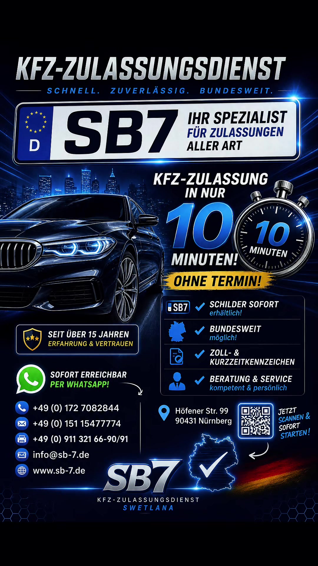 @Zulassungsdienst SWETLANA SB7