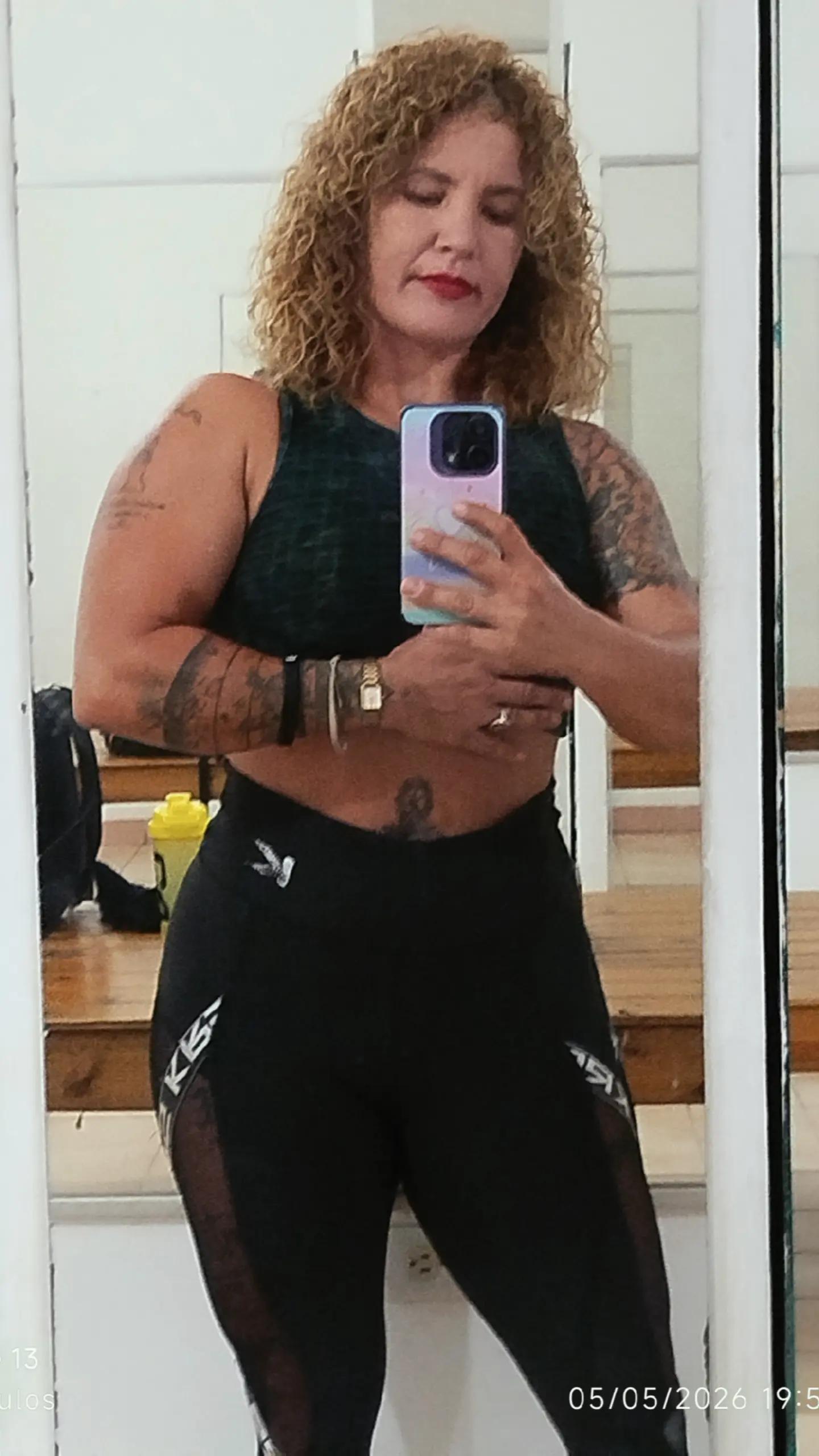@la catira musculosa
