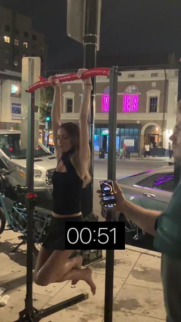 @Hanging bar challenge