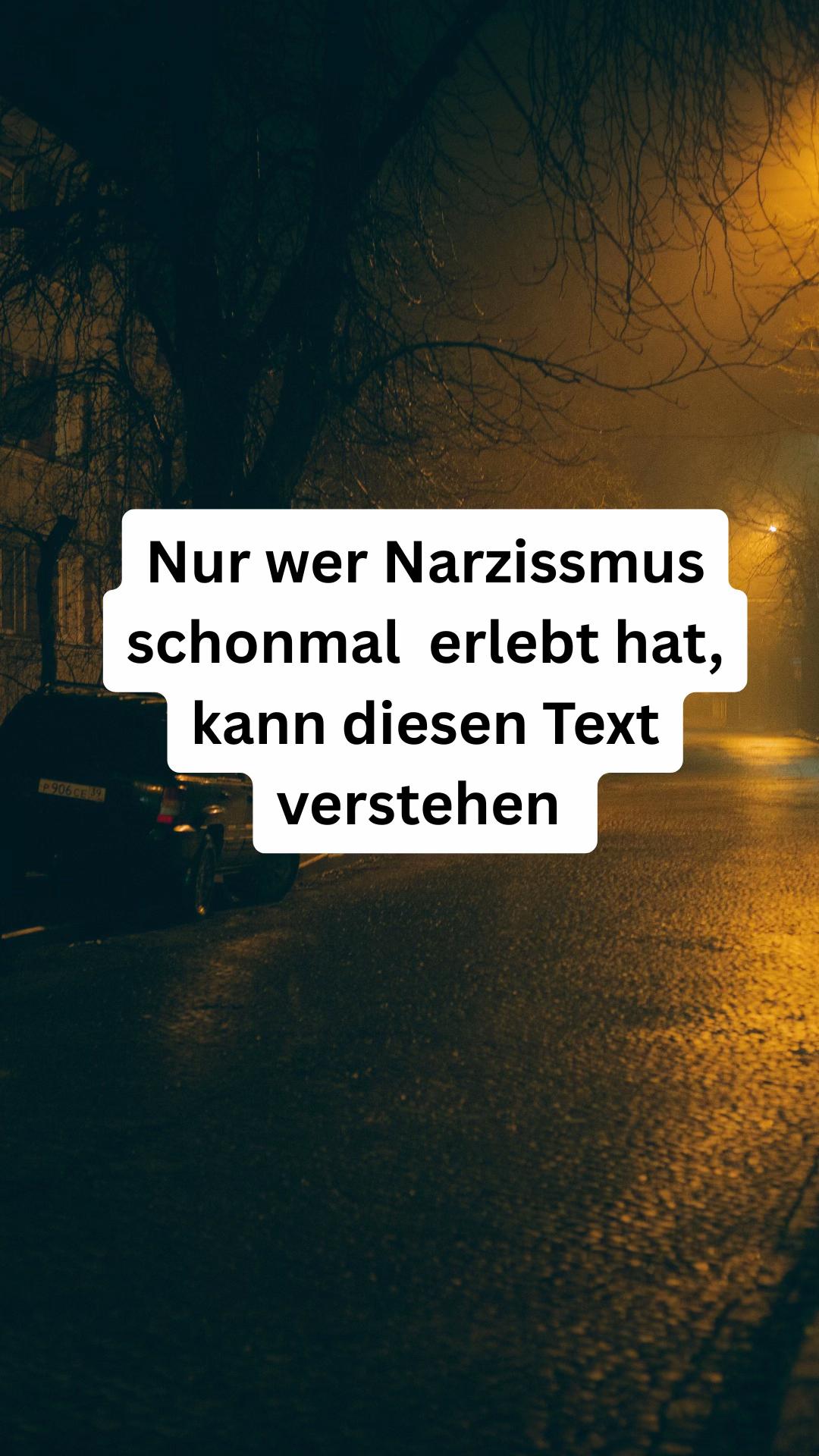 @Narzissmus &amp; Liebe