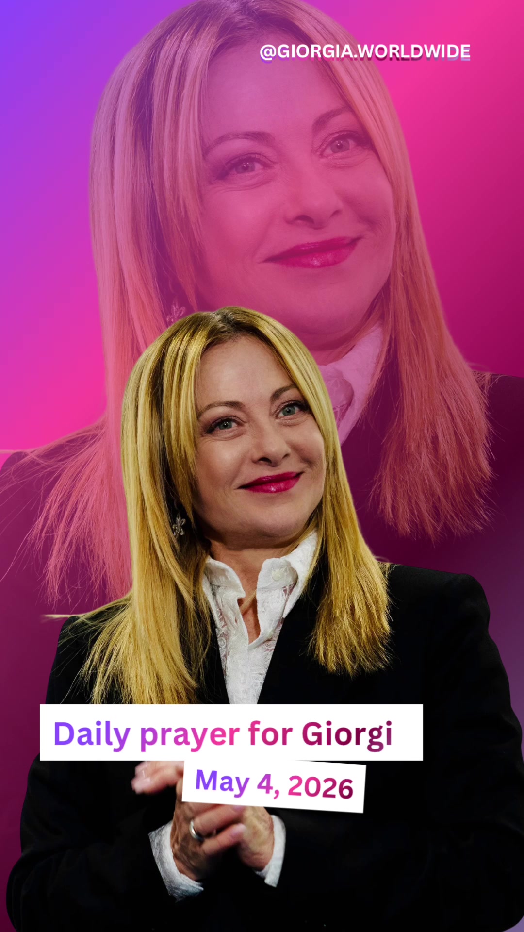 @Giorgia.Worldwide.Supporters