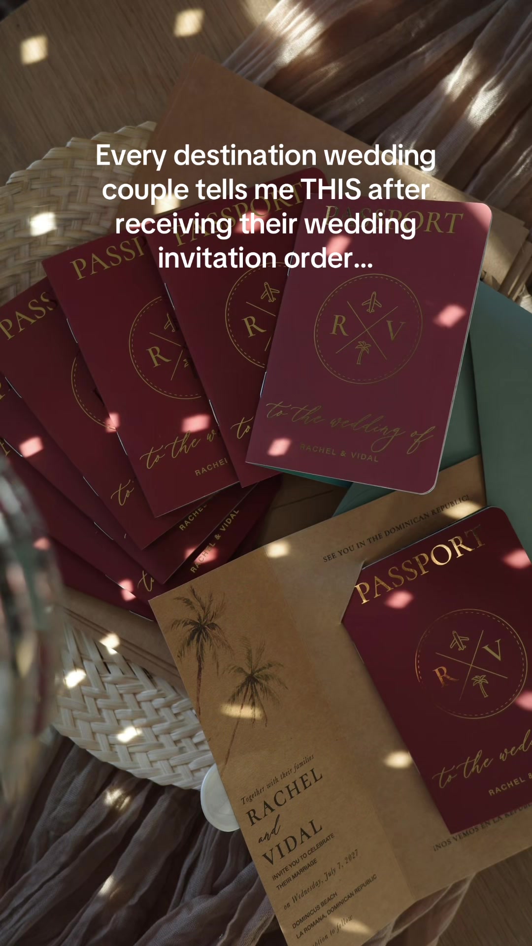 @destination wedding invites