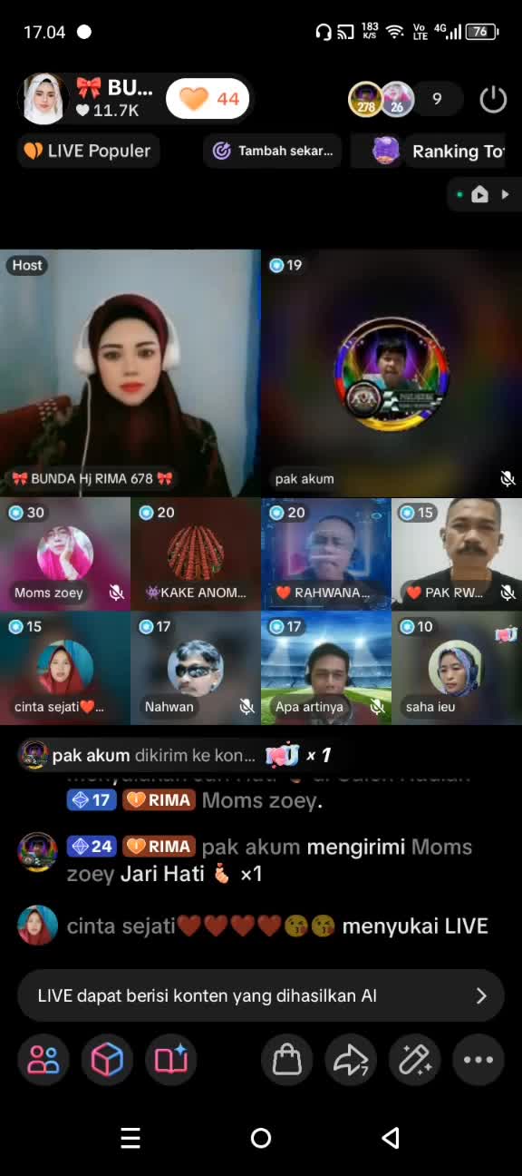 @BUNDA RIMA 678