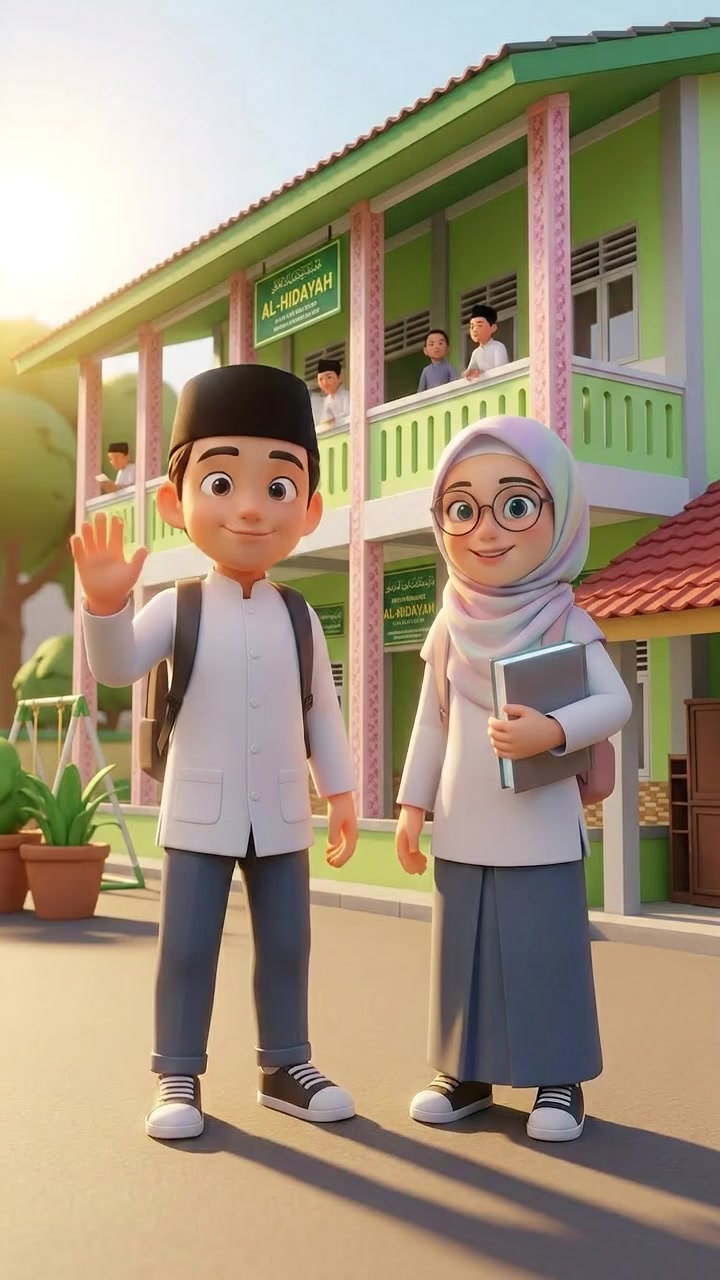@Pesantren alhidayah Rawamerta