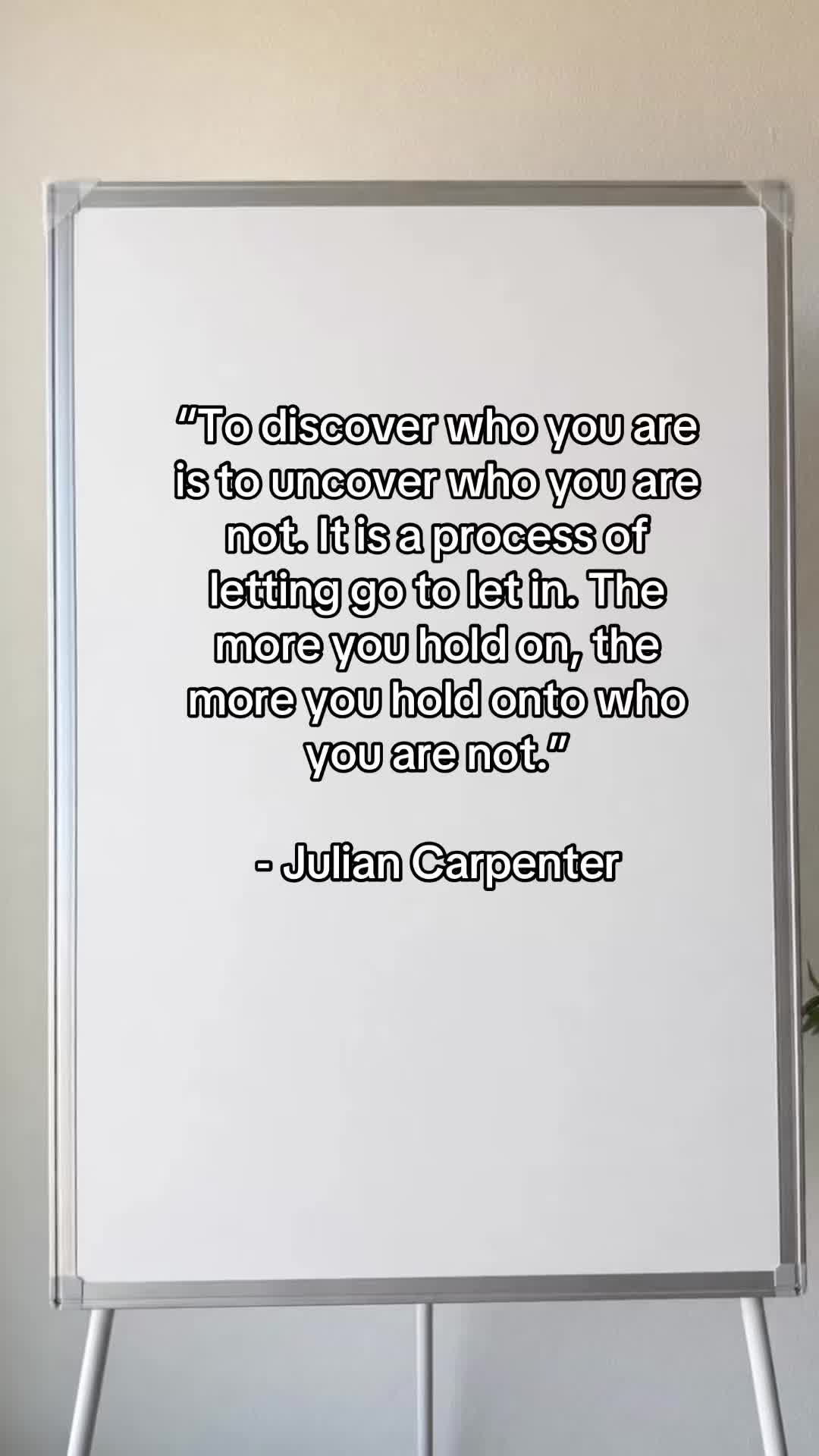 @Julian Carpenter