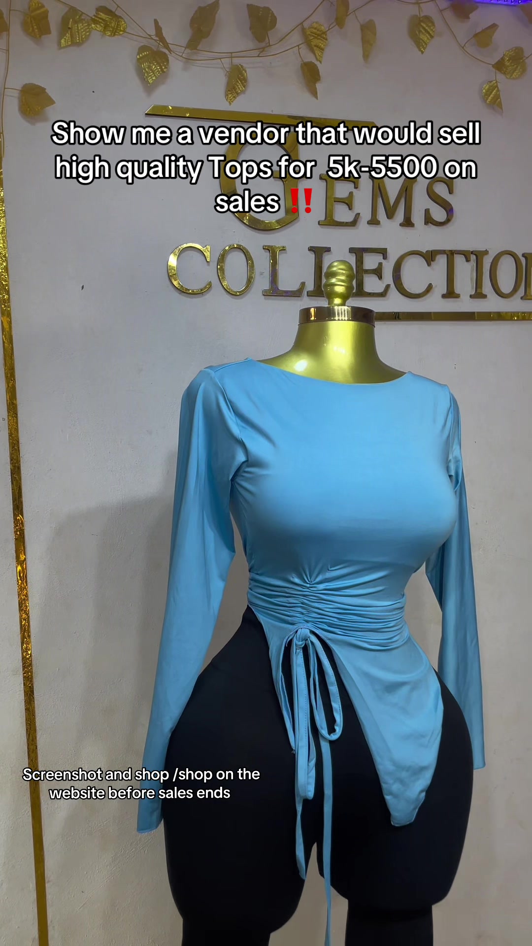 @Gems Collection|Gown|Tops plug
