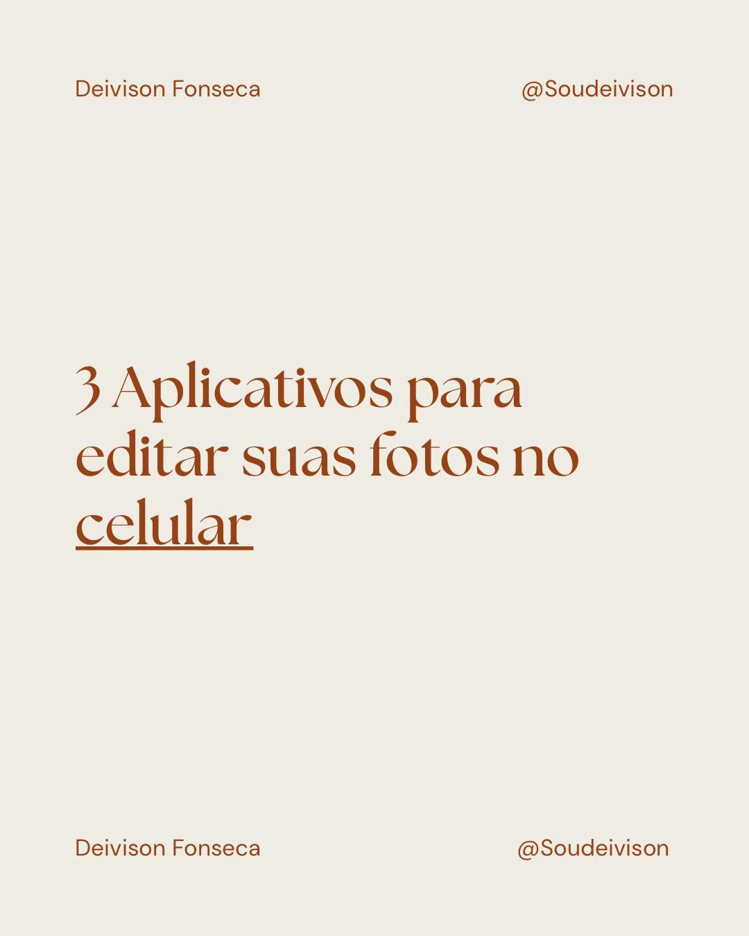 @Deivison Fonseca