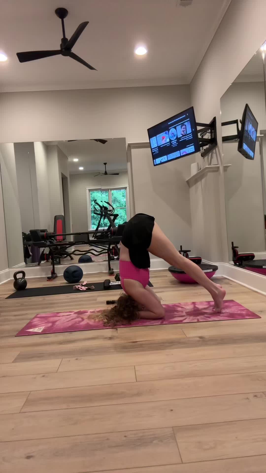 @Olivia is very flexible