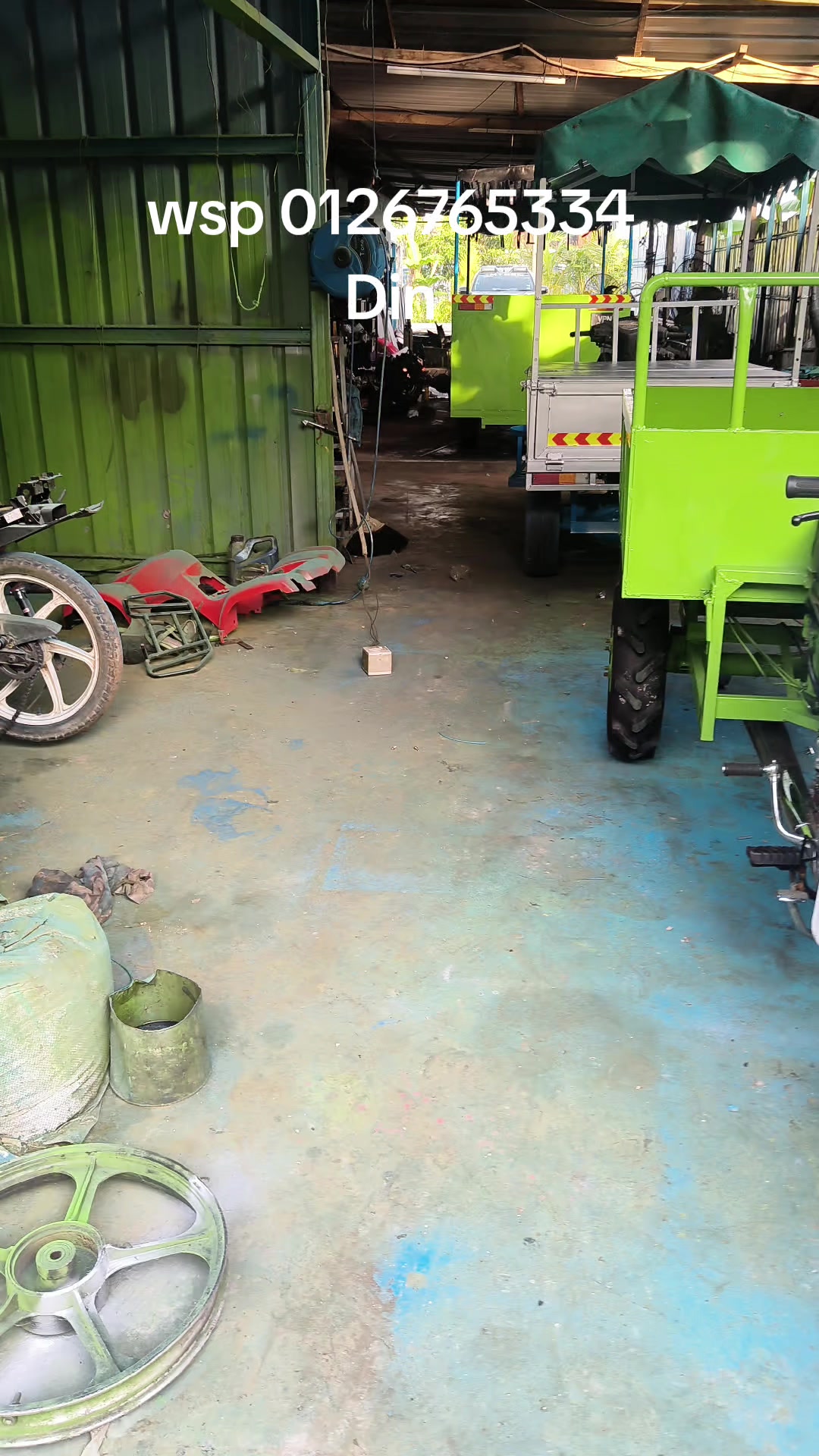 @motor roda3 truck