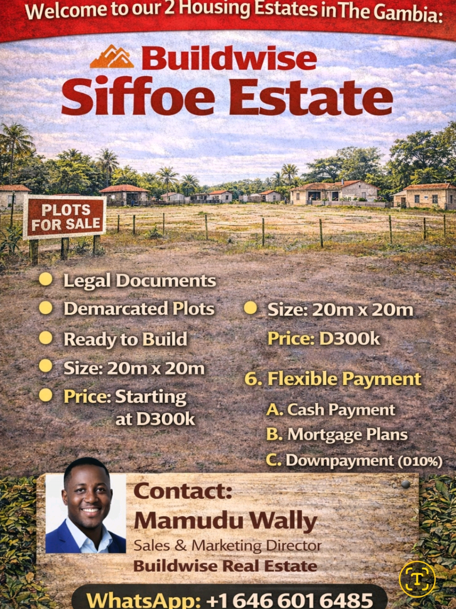 @BUILDWISE REAL ESTATE, GAMBIA
