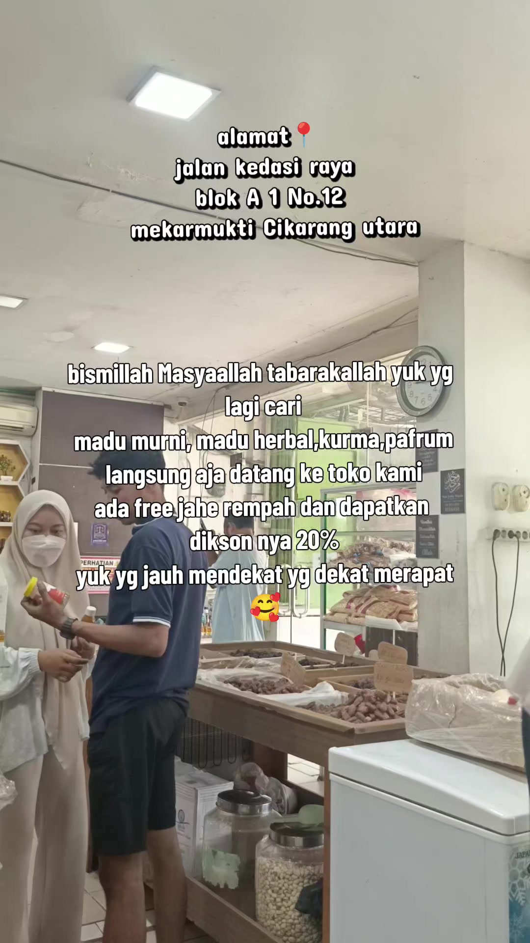 @Rumah Madu Herbal Cikarang