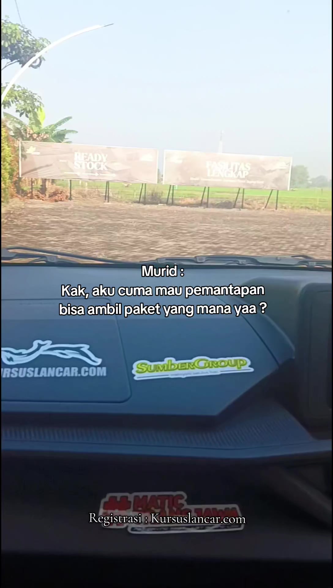 @Kursus mengemudi Lancar Matic