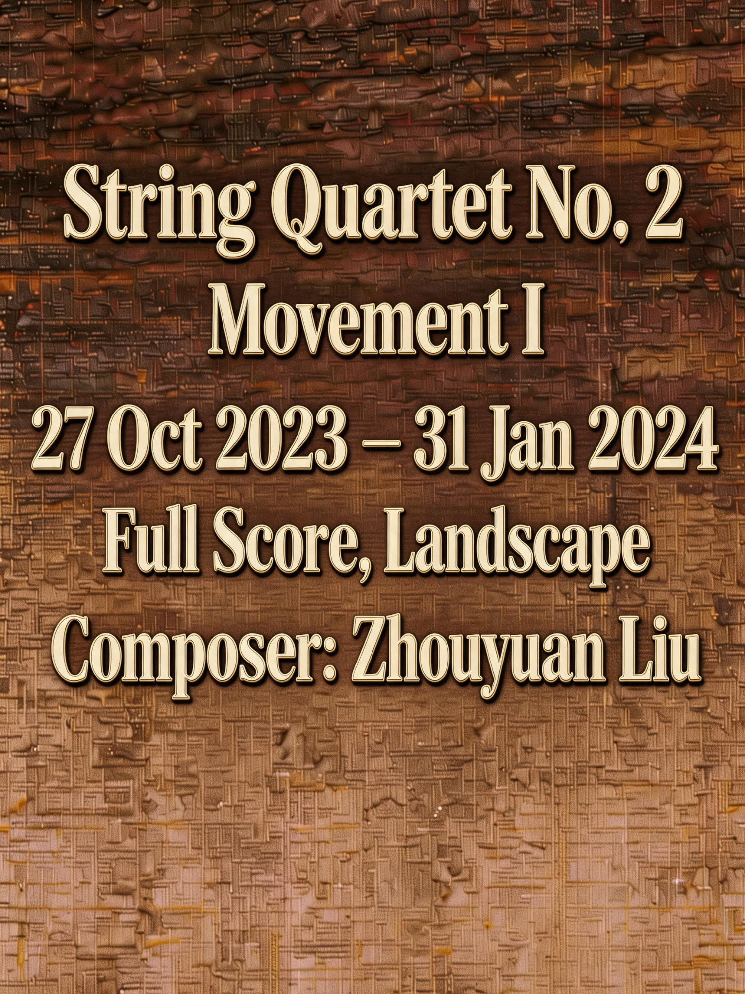 @Zhouyuan Liu