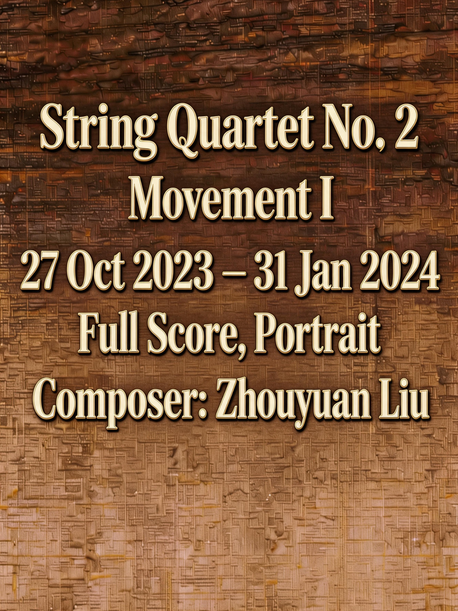 @Zhouyuan Liu