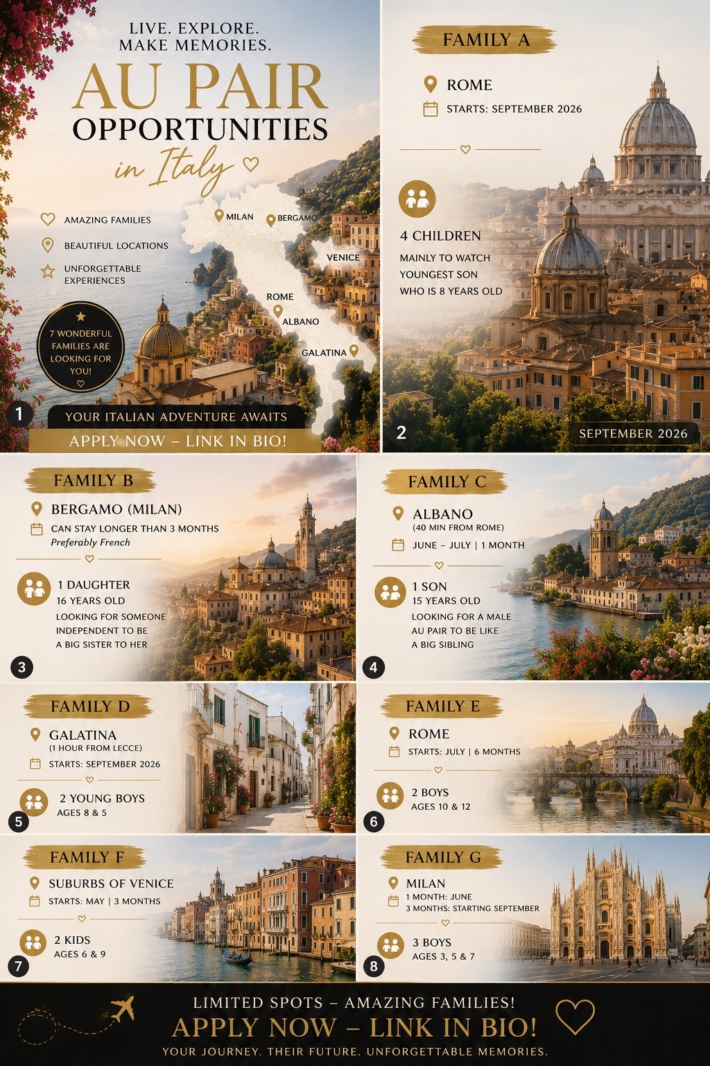 @Rome Abroad | Au Pair Agency