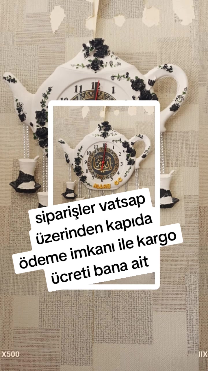 @el yapımı saat evim