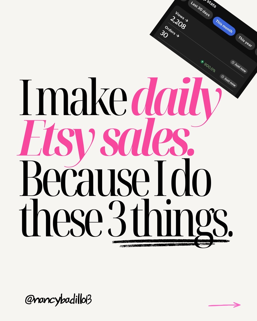 @Nancy Badillo - Etsy Tips