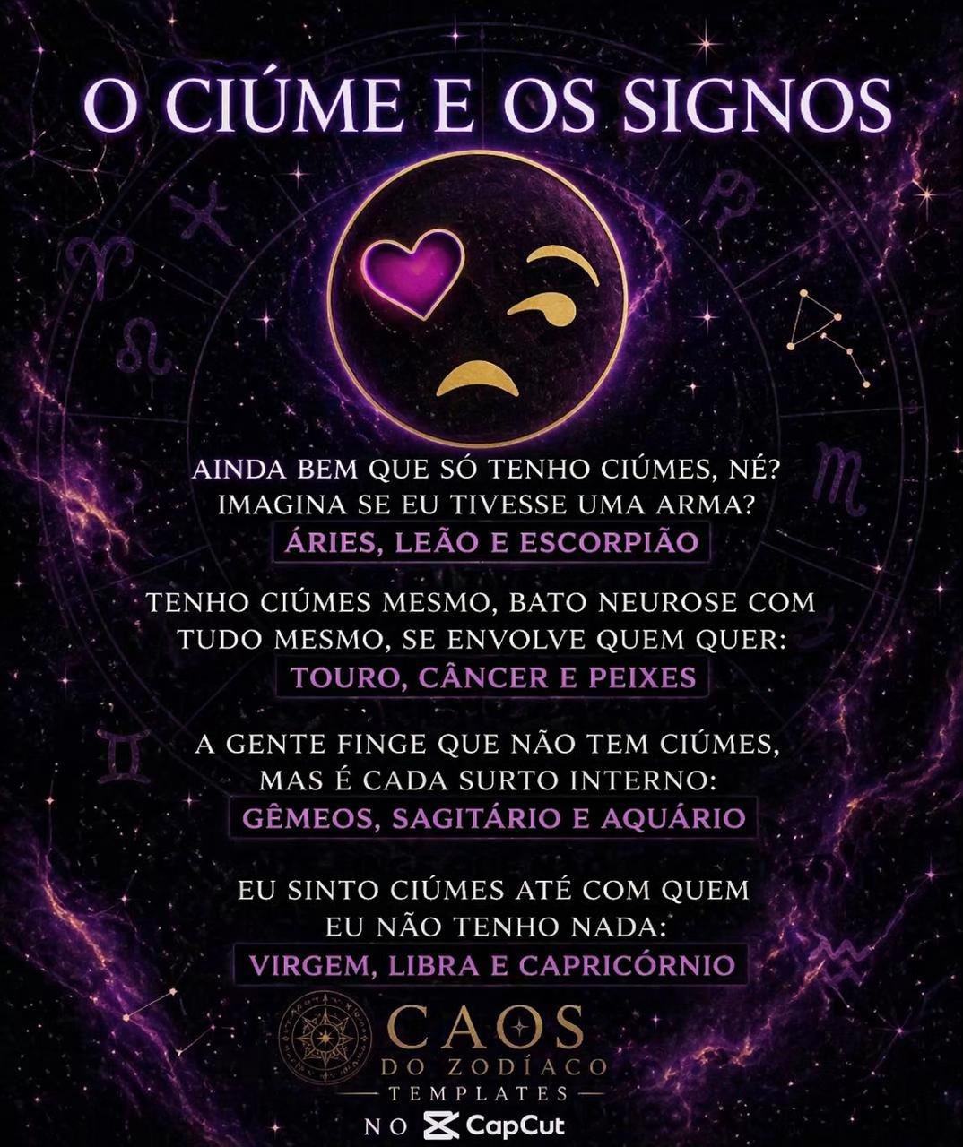 @O Caos do Zod&iacute;aco | R&ecirc; ✨