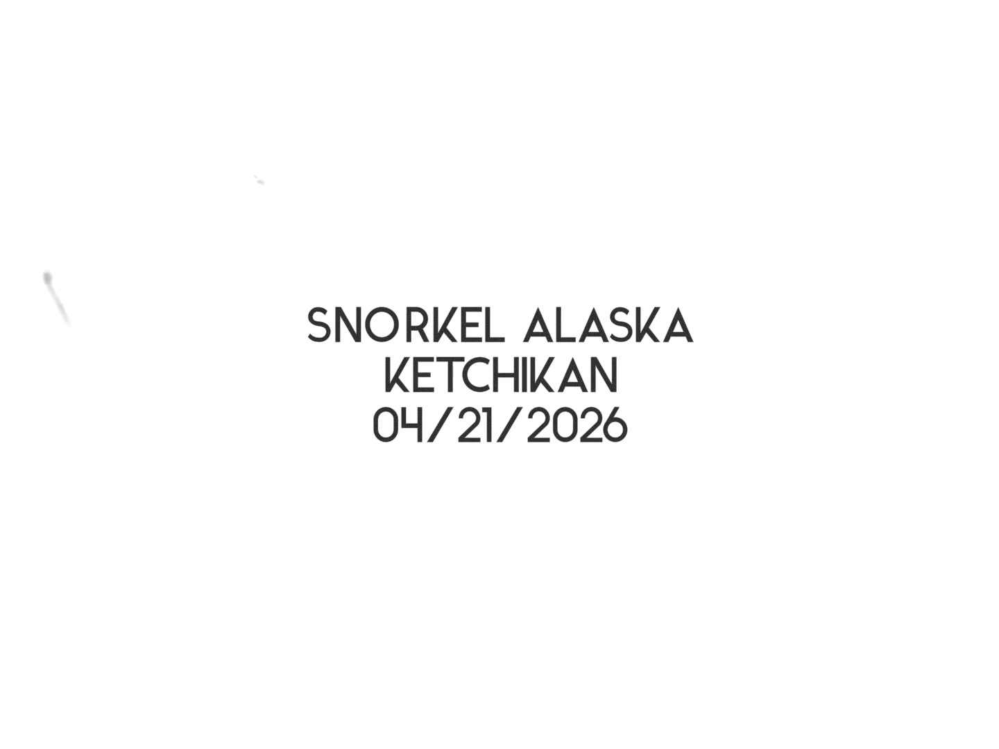 @Snorkel Alaska
