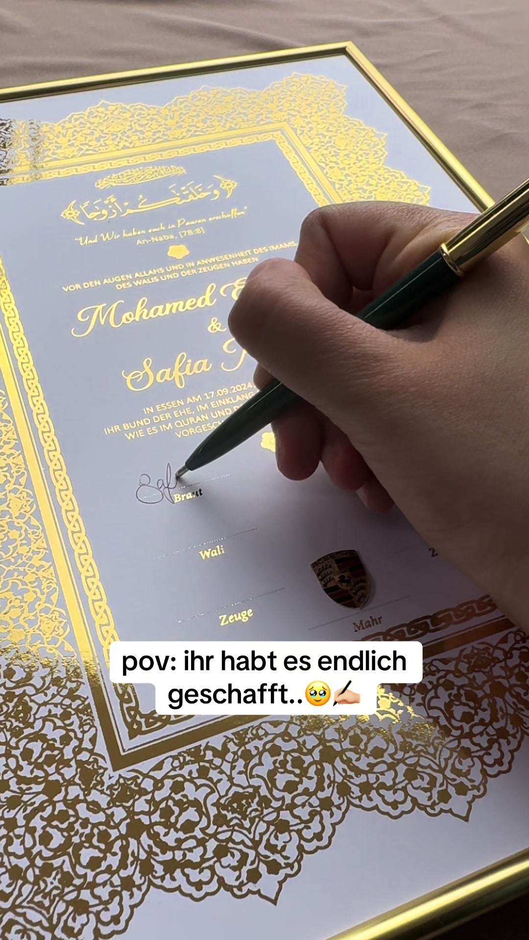 @Nikah Zertifikat | by Mawadda