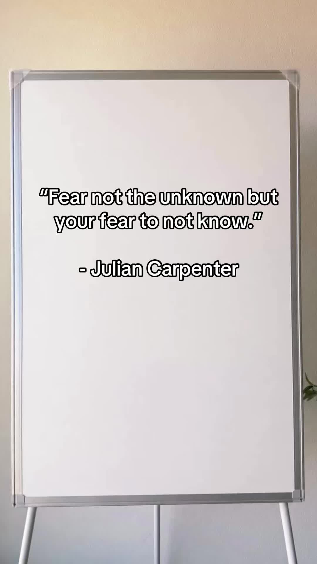 @Julian Carpenter