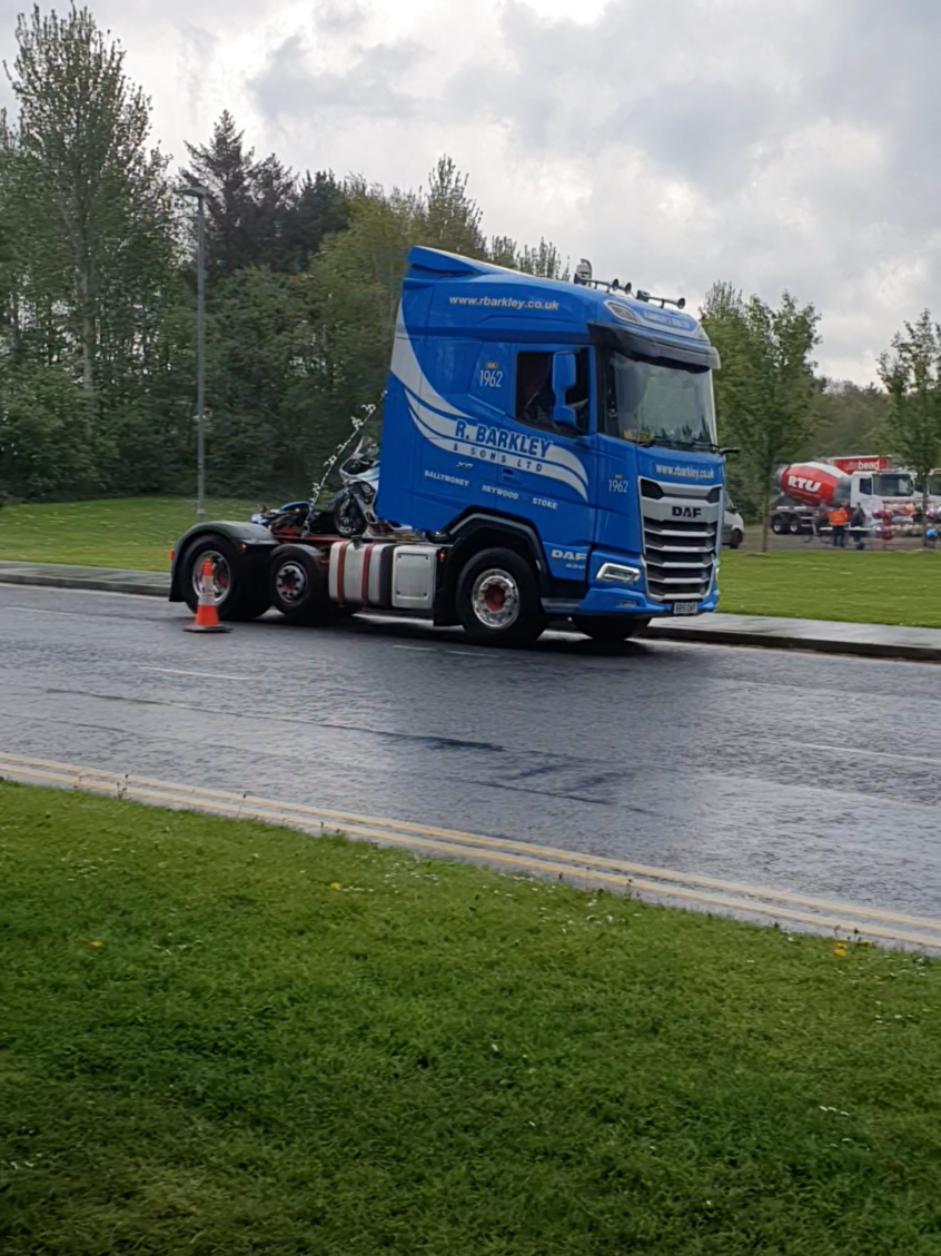 @Trucking in Northern Ireland.