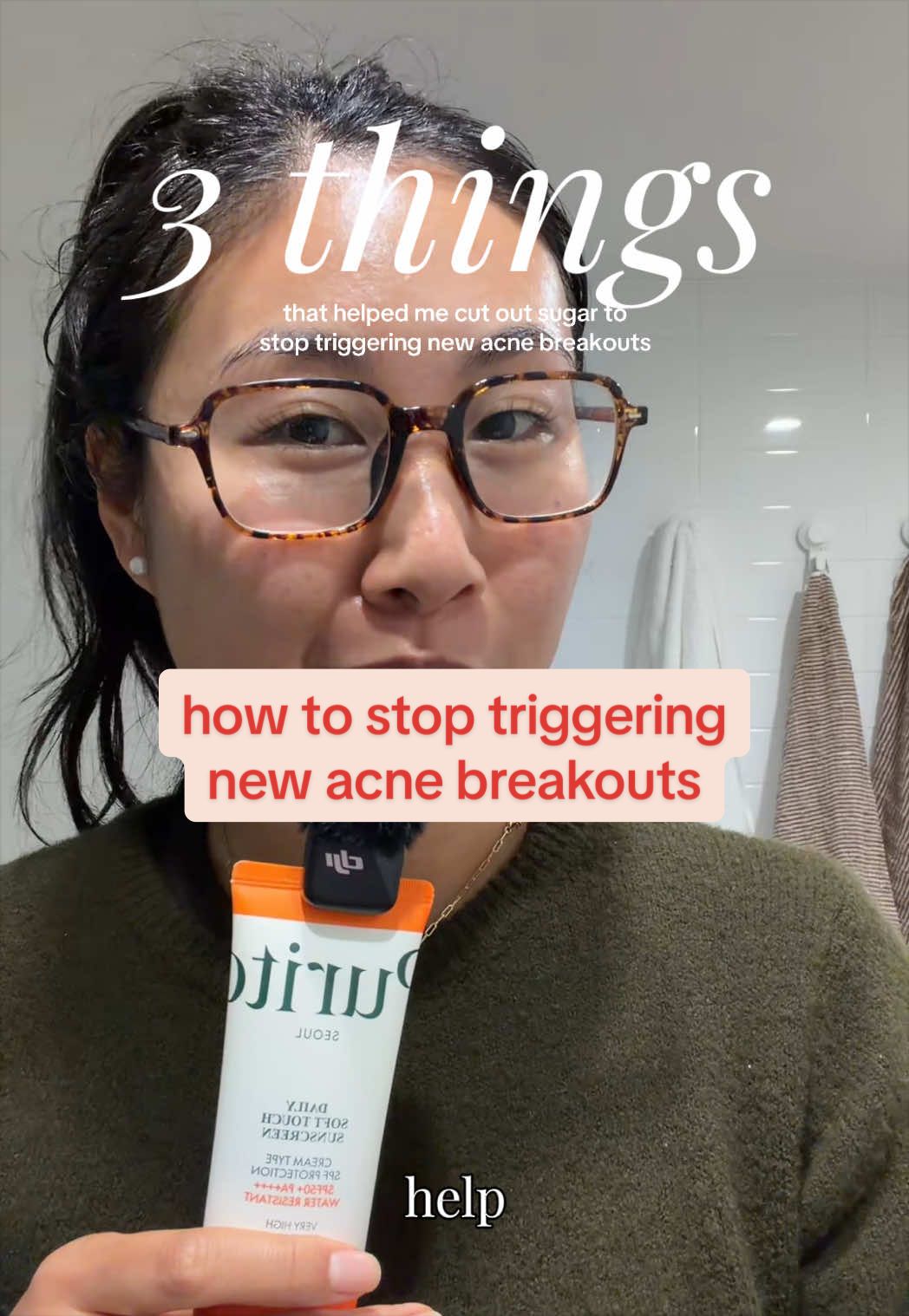 @Lisa | acne &rarr; clear skin