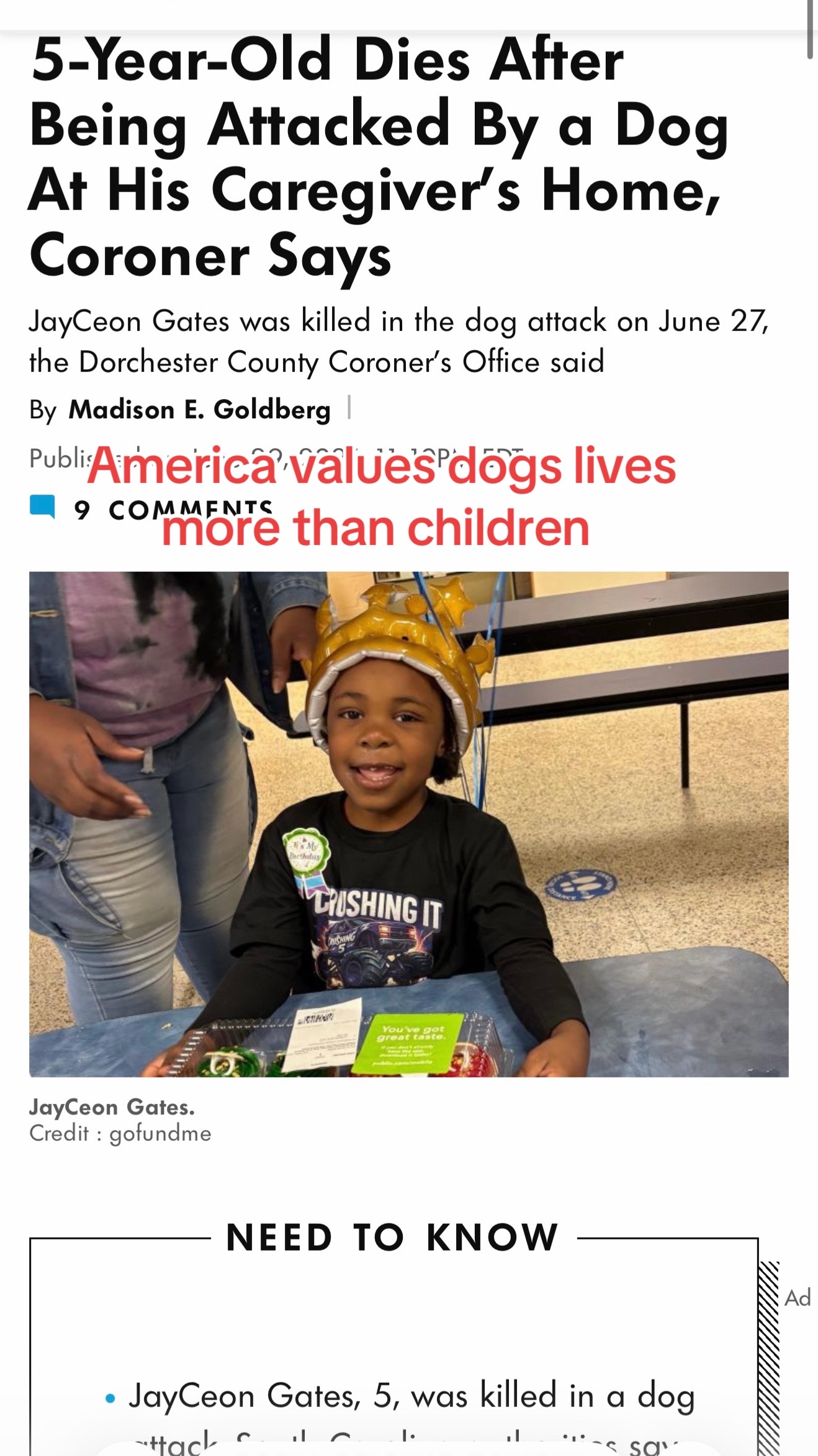 @Dogs aren&rsquo;t Family