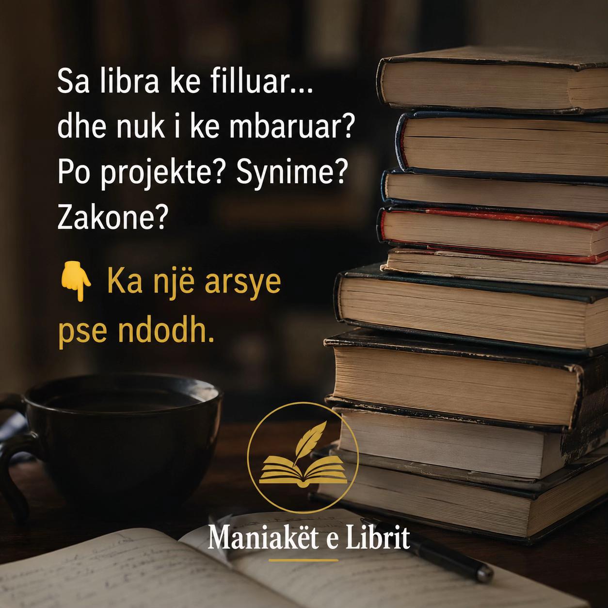 @Maniak&euml;t e Librit