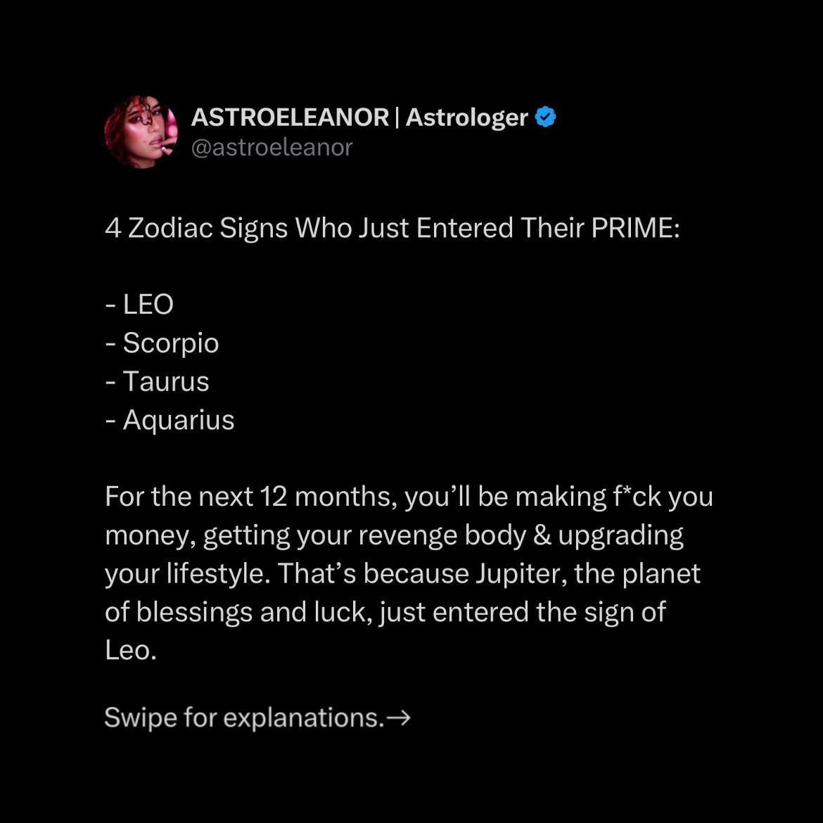 @ASTRO ELEANOR | Astrologer