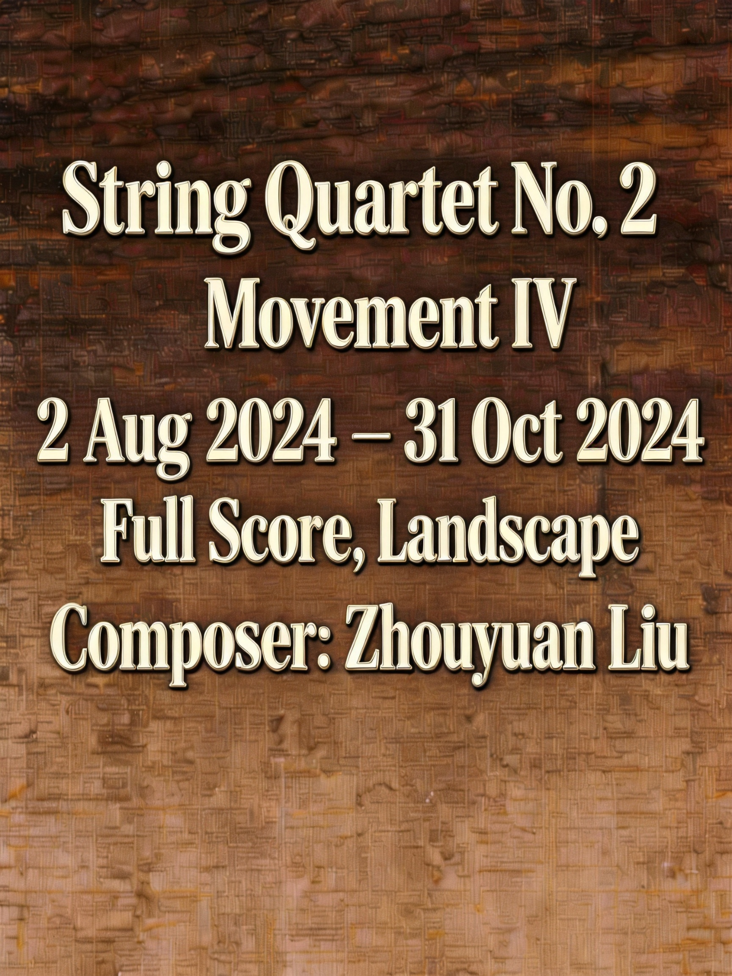 @Zhouyuan Liu