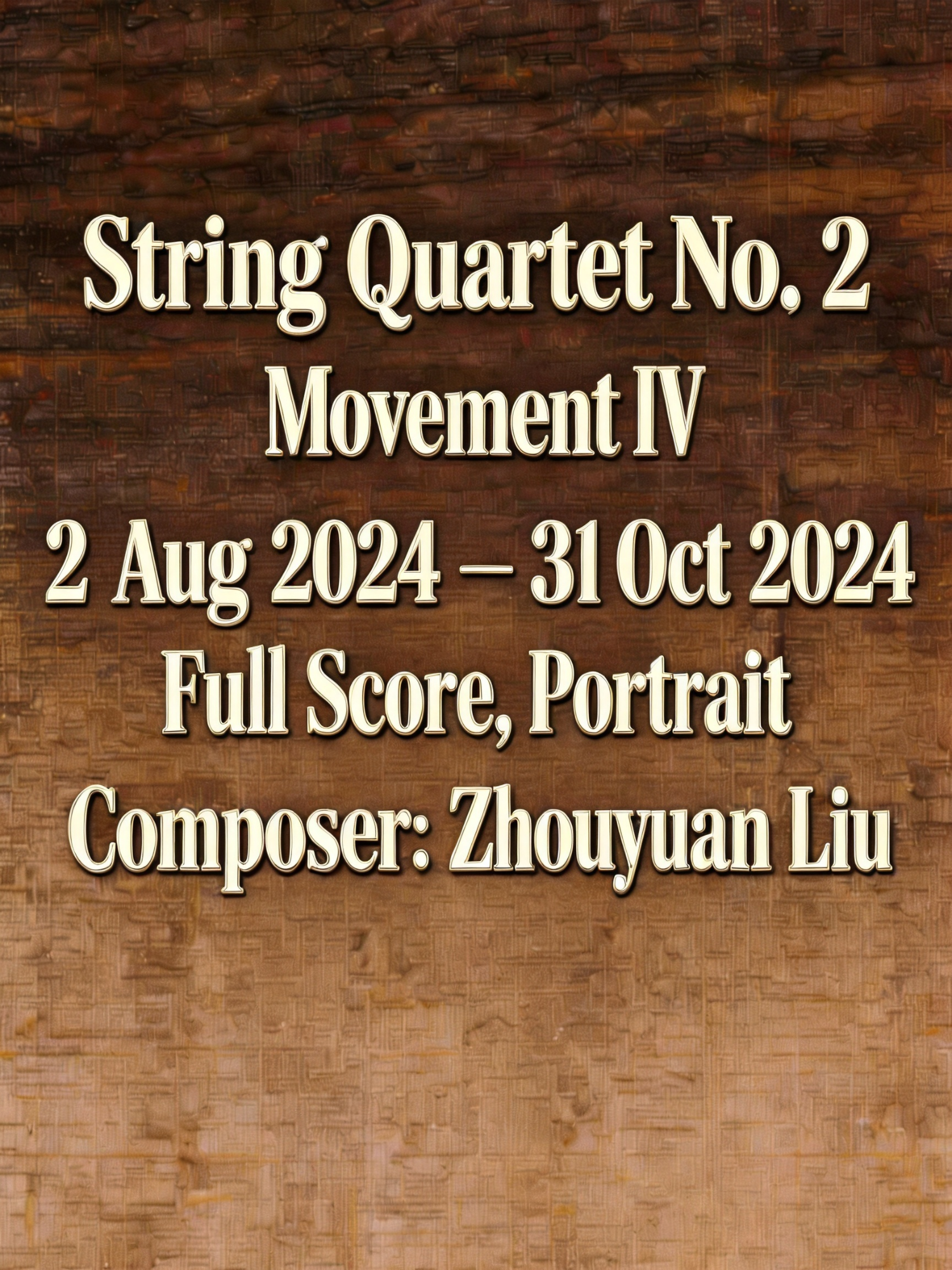 @Zhouyuan Liu