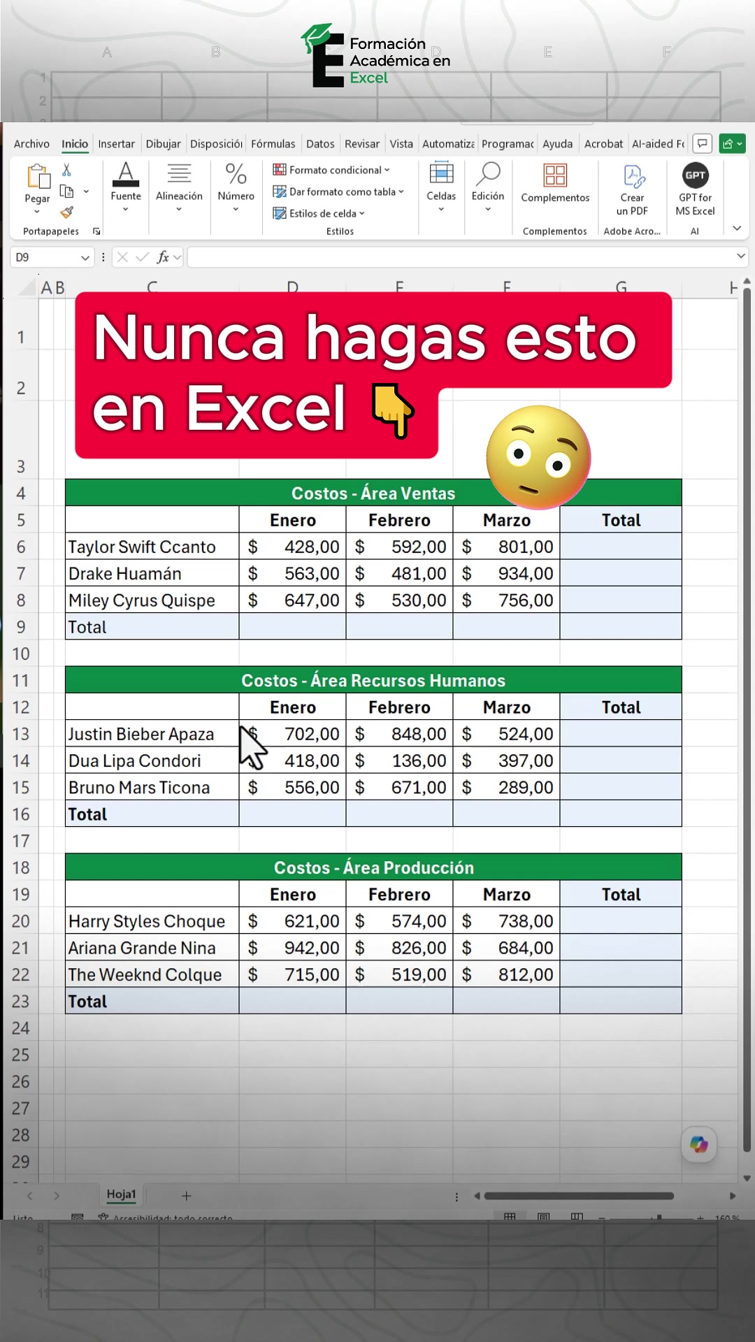 @FAE Formaci&oacute;n Acad&eacute;mica Excel