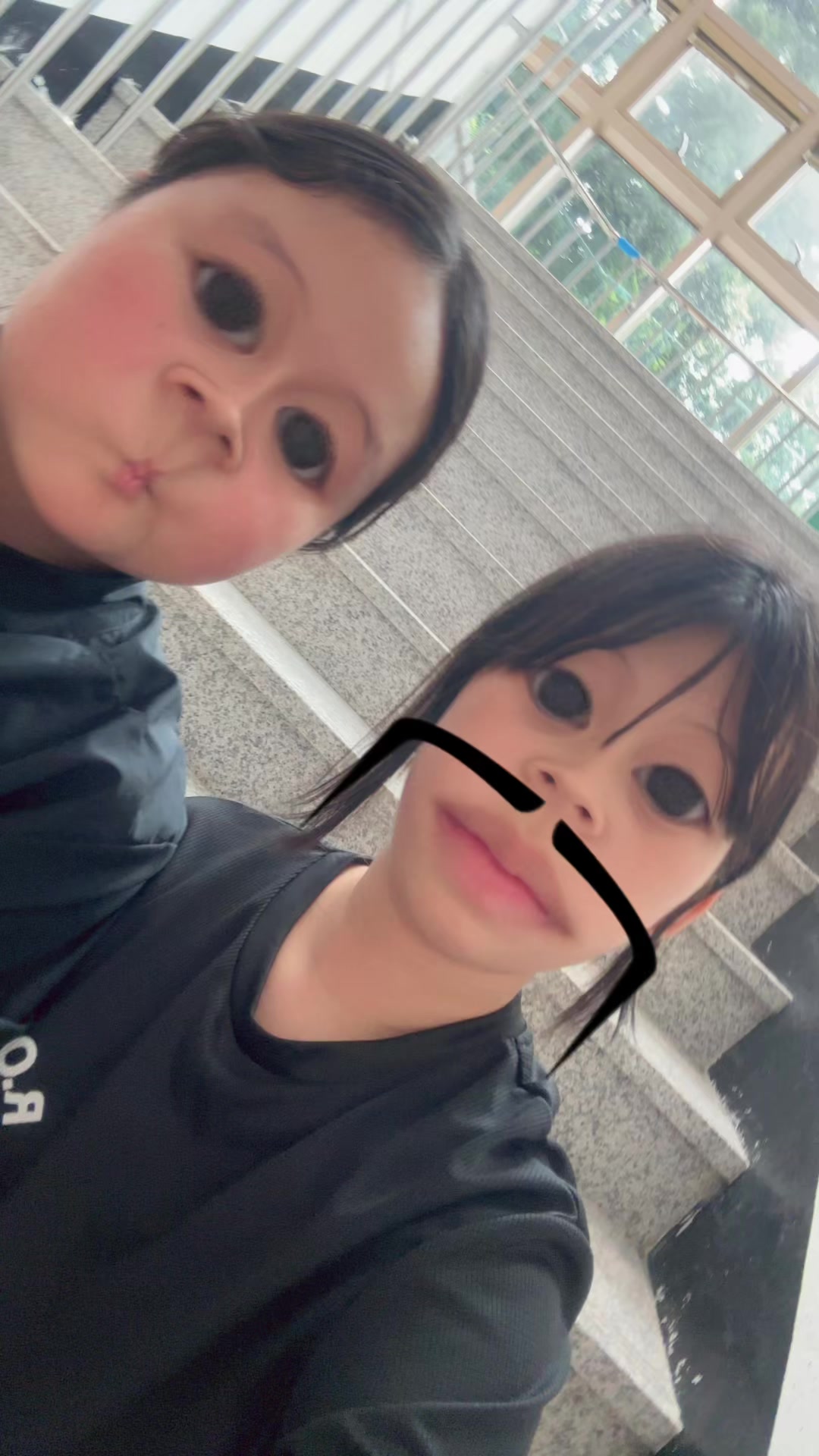 @안 물어 봤어