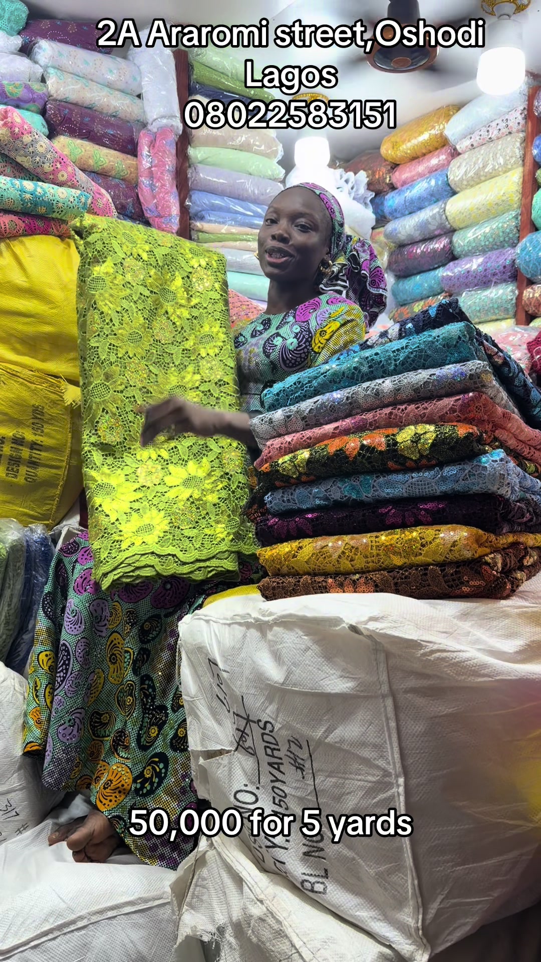 @DRYLACE FABRICS IN OSHODI, LAG