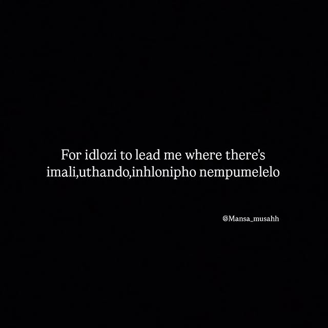 @Mlungisi Madonsela