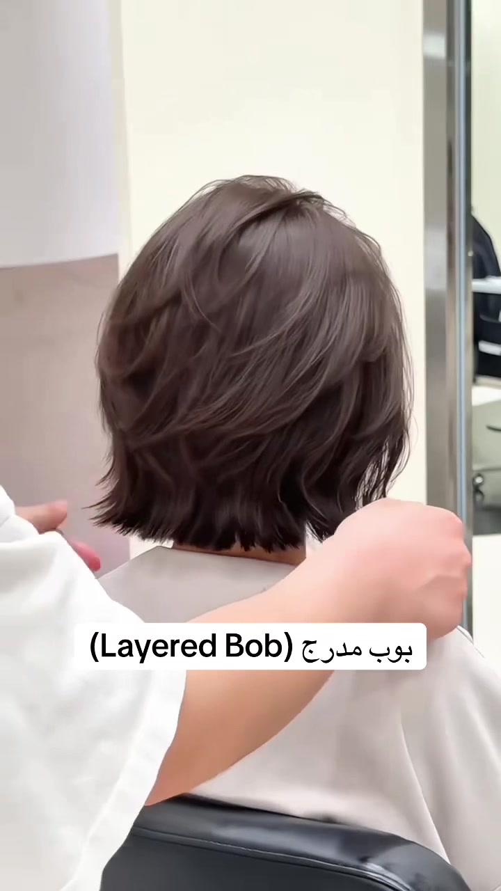 @قصات شعر | صبغات ترند✂️